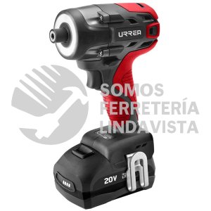 AI1120 ATORNILLADOR DE IMPACTO A BATERIA LITIO-ION CON LUZ LED DE TRABAJO 20 V, 140 NM URREA