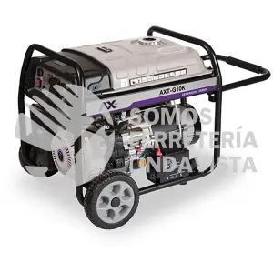 G10K GENERADOR 10,000WTTS, 16HP, 120/240V, 60HZ, MARCHA, BATERIA,LLANTAS Y MANIBELAS AXTECH