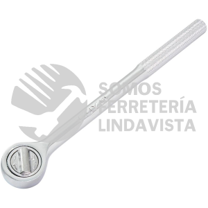 140445 MATRACA REVERSIBLE PARA DADO CUADRO DE 1/2", CABEZA REDONDA, MANGO MOLETEADO FOY