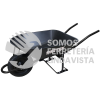 CAT55X CARRETILLA CON BASTIDOR METALICO 5.5 FT3 LLANTA IMPONCHABLE DE POLIURETANO SURTEK