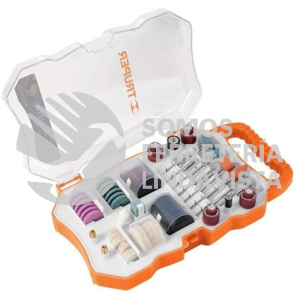 100757 MOTO-KIT-121 KIT CON 121 ACCESORIOS PARA HERRAMIENTA ROTATIVA TRUPER