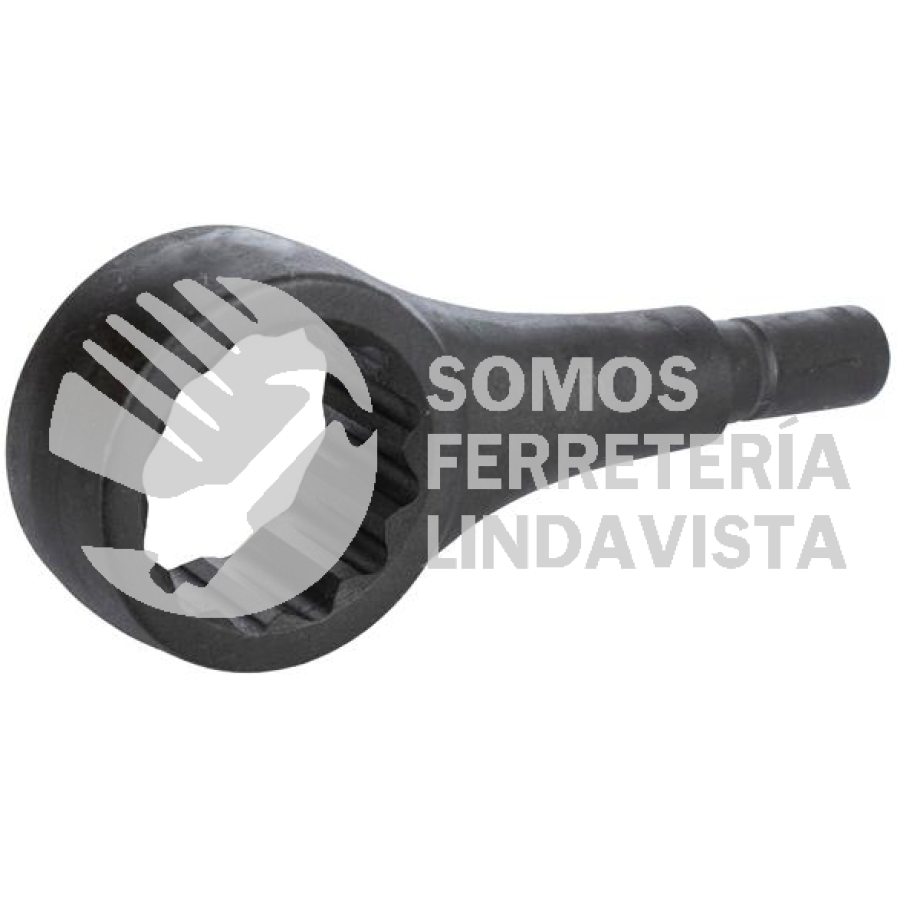 2455MHL LLAVE DE ESTRIAS DE ALTA PALANCA FOSFATIZADA SIN COLA METRICA, 12 PUNTAS, 55 MM URREA