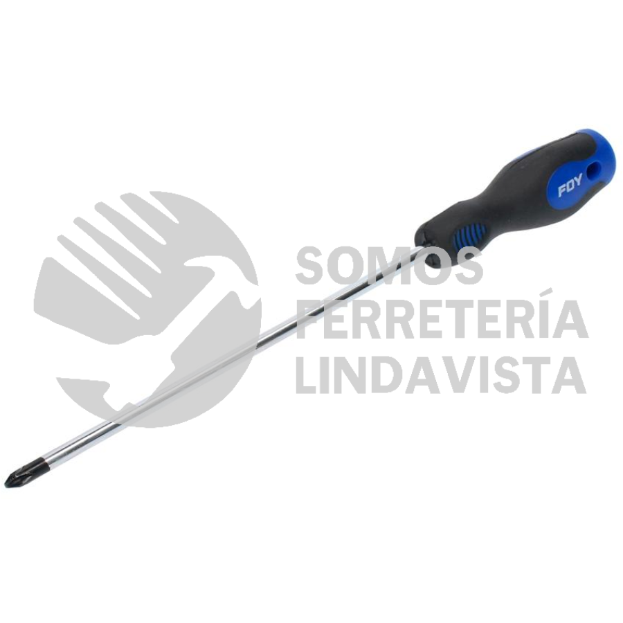 DBP47 DESTORNILLADOR CON MANGO BIMATERIAL, PUNTA PHILLIPS #1 X 4" FOY