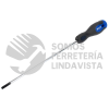 DBC34 DESTORNILLADOR CON MANGO BIMATERIAL, PUNTA CABINET 3/16" X 6" FOY