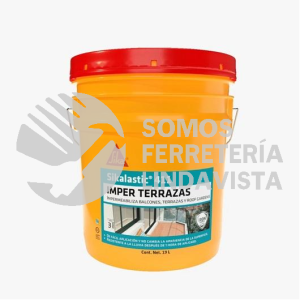 617670  SIKALASTIK-411 MX IMPER TERRAZAS CUBETA 19L SIKA CONSTRUCCION