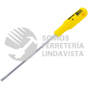 D421 DESTORNILLADOR CON MANGO AMARILLO, PUNTA CABINET 1/8" X 3" SURTEK