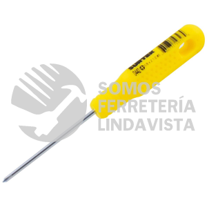 D442 DESTORNILLADOR CON MANGO AMARILLO, PUNTA PHILLIPS #0 X 2-1/2" SURTEK