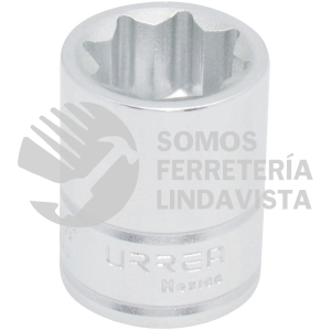 5424S DADO CUADRO DE 1/2", 8 PUNTAS, EN PULGADAS, 3/4" URREA