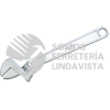 140410 LLAVE AJUSTABLE CROMADA 10" FOY