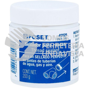 49029 PASE-200 PASTA SELLADOR DE ROSCAS DE 200 G FOSET