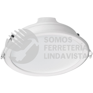 25088 EMP-102LB LUMINARIO EMPOTRADO REDONDO DE LED 12 W LUZ DE DIA BASIC VOLTECK