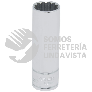 5322 DADO LARGO CUADRO DE 1/2", 12 PUNTAS, EN PULGADAS, 11/16" URREA
