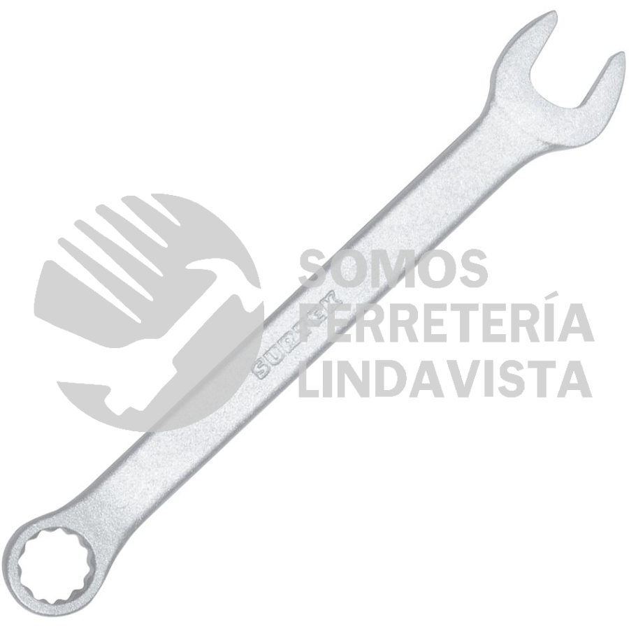 112 LLAVE COMBINADA SATINADA EN PULGADAS, 12 PUNTAS, 3/8" SURTEK