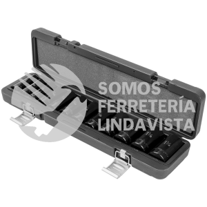 100945 JDI-1/2X12HL JUEGO DE 12 DADOS LARGOS CUADRO 1/2" DE IMPACTO 6 PUNTAS STD TRUPER