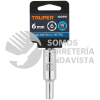 100991 D-3806-HM-L DADO LARGO DE 6 MM 6 PUNTAS CUADRO 3/8" TRUPER