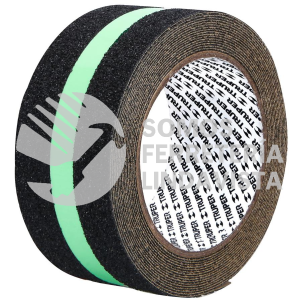 101450 CIA-25L ROLLO DE 5 M CINTA ANTIDERRAPANTE FOTOLUMINI. 50 MM ABRASIVO TRUPER