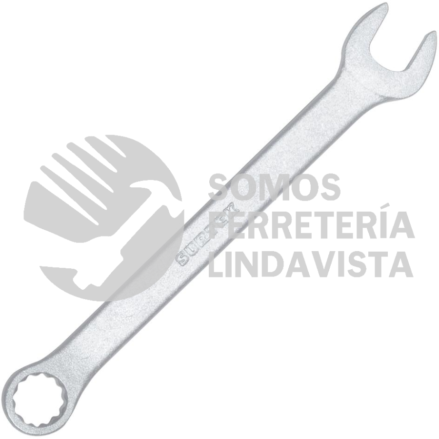 123M LLAVE COMBINADA SATINADA METRICA, 12 PUNTAS, 23 MM SURTEK