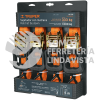 101741 SU-1000C4 JUEGO DE 4 SUJETADORES CON MATRACA CARGA MAXIMA 1000 KG TRUPER