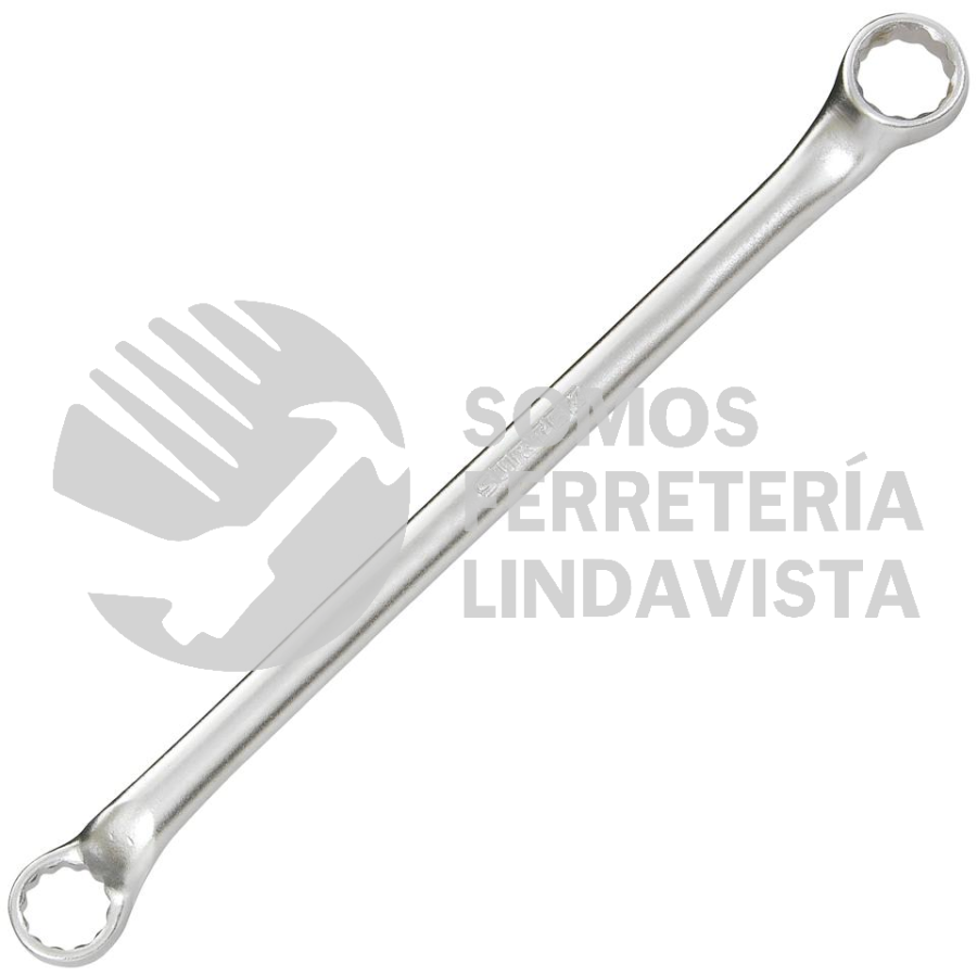 823 LLAVE DE ESTRIAS PULIDO ESPEJO DE 45GRADOSEN PULGADAS, 12 PUNTAS, 3/8" X 7/16" SURTEK