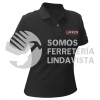 PDFIM PLAYERA TIPO POLO DRY FIT PARA DAMA COLOR NEGRO TALLA M URREA