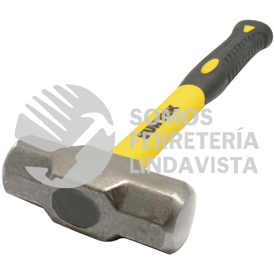 MARR4FV MARRO OCTAGONAL CABEZA FORJADA CON MANGO CORTO DE FIBRA DE VIDRIO DE 12", 4 LB SURTEK