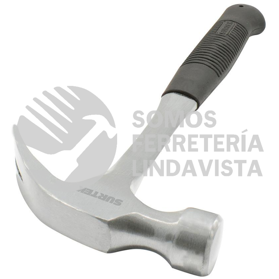 416X MARTILLO DE UÑA CURVA FORJADA EN UNA PIEZA CON MANGO DE NEOPRENO DE 13", 16 OZ SURTEK