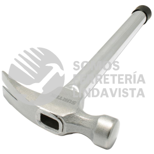 416TR MARTILLO DE UÑA RECTA CON MANGO TUBULAR DE 13", 16 OZ SURTEK