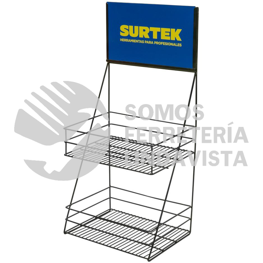 RPA1 RACK DESPACHADOR PARA PINTURAS EN AEROSOL 78 X 35 X 25 CM SURTEK