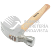 416R MARTILLO DE UÑA RECTA CON MANGO DE MADERA DE 14", 16 OZ SURTEK