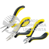 95P3 JUEGO DE 3 MINI PINZAS CON MANGO BIMATERIAL PARA ELECTRONICA SURTEK