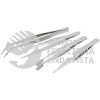 115200 JUEGO DE 4 PINZAS DE PRECISION TIPO TWEEZER SURTEK