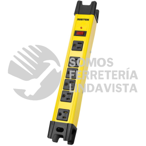 SP6 SUPRESOR DE PICOS 6 ENTRADAS CABLE 1200 J SURTEK