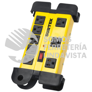 SP8 SUPRESOR DE PICOS 8 ENTRADAS CABLE 1200 J SURTEK