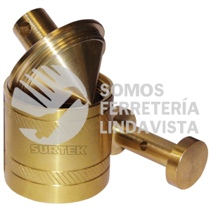 123274 PLOMADA DE LATON TIPO BARRIL 340 G SURTEK