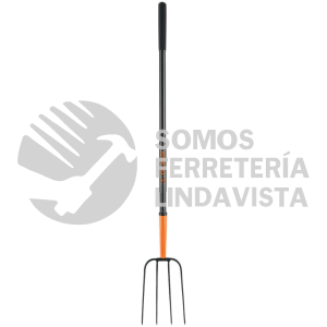 102100 BPJ-4M BIELDO PARA PAJA 4 DIENTES MANGO DE ACERO 48" TRUPER