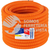 40133 PF-3/4GM METRO DE POLIDUCTO 3/4" CORRUGADO FLEX. C/GUIA ROLLO 25 M VOLTECK