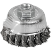 C513 CARDA COPA TRENZADA ALAMBRE DELGADO 3" X 0.35 MM CON ROSCA M14 SURTEK