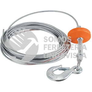 102784 CA-POLE-400 CABLE DE REPUESTO PARA POLIPASTO ELECTRICO POLE-400 TRUPER