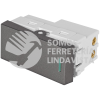 47820 APSE-LA INTERRUPTOR SENCILLO ACERO INOX DE 1 MODULO LINEA LISBOA VOLTECK