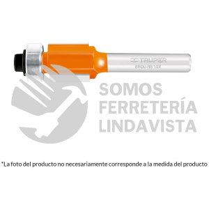 102721 BROU-RB3/8X BROCA PARA ROUTER CORTE RECTO 3/8" CON BALERO TRUPER
