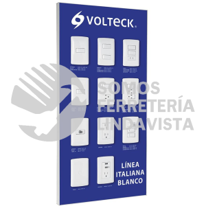57063 EX-LIB-VK EXHIBIDOR LINEA ITALIANA BLANCO VOLTECK