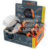 102666 FH-8MC FLEXOMETRO GRIPPER 8 M CINTA 25 MM DISPLAY BOX CON 6 PIEZAS TRUPER