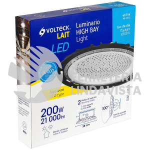 46794 HB-200L LUMINARIO DE LED 200 W HIGH BAY VOLTECK