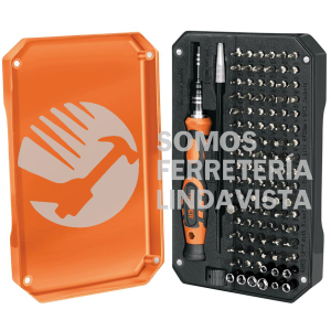 102398 JOY-106 DESARMADOR DE PRECISION CON 106 PUNTAS INTERCAMBIABLES TRUPER