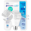 46993 LED-60SM LAMPARA LED TIPO BULBO A19 9 W CON SENSOR DE MOVIMIENTO VOLTECK