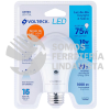 46990 LED-75SL LAMPARA LED TIPO BULBO A19 10 W CON SENSOR DE LUZ VOLTECK