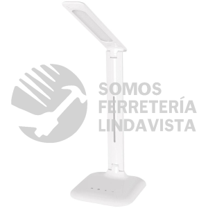 49323 LES-300L LAMPARA DE LED 8W 5 NIVELES DE ILUMINACION PARA ESCRITORIO VOLTECK