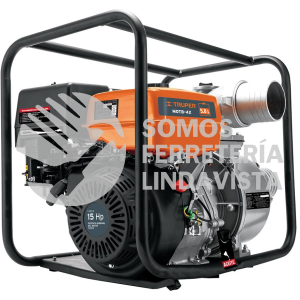 102405 MOTB-4X MOTOBOMBA AUTOCEBANTE 15 HP A GASOLINA 4" X 4" 4 TIEMPOS TRUPER