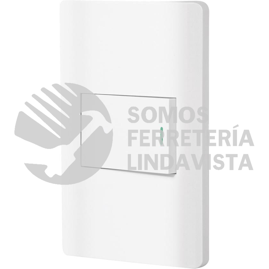 47959 PA-APSE15-ELB PLACA ARMADA BLANCA 1 INTERRUPTOR DE 3 VIAS 1.5 MOD ...