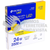 48259 PLA-209LC LUMINARIO BLANCO DE LED 24 W REDONDO TIPO PLAFON LUZ CALIDA VOLTECK